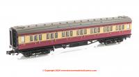 2P-012-600 Dapol Maunsell Corridor 1st Class Coach number S7669 in BR Crimson and Cream livery
